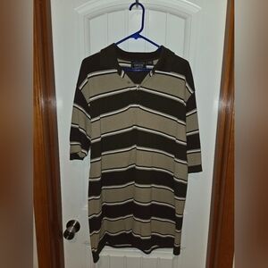 Triveni XXL Brown Y2k Cholo Shirt